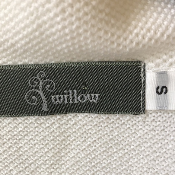 VEST open front longer length hits mid thigh. White 100% cotton NWT - Picture 6 of 9